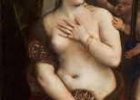 Titian's Venus with a Mirror 17th century painting